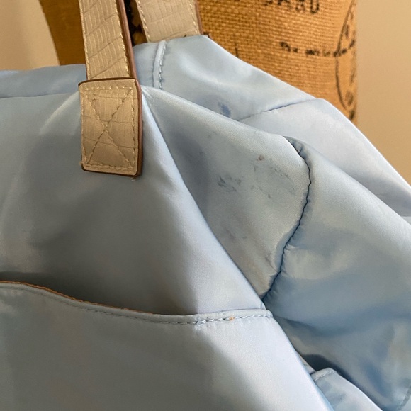 Anne Klein Melissa Weekender Travel Duffle Bag w/ Wristlet & Crossbody Strap VGC - Picture 6 of 16